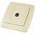 Розетка TV ОНЕГА, одиночная, бежевый SQ1805-0052 TDM